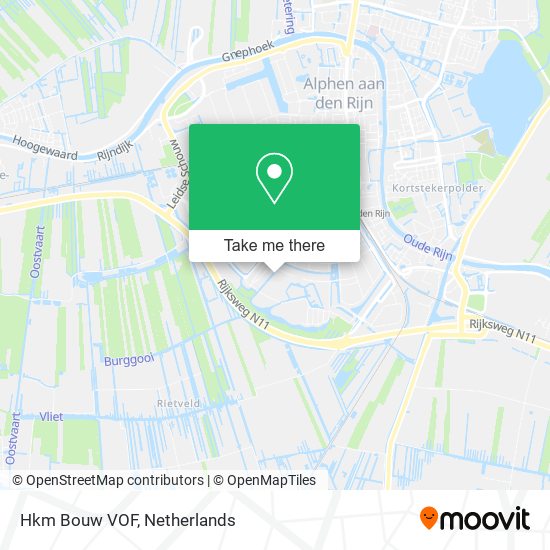 Hkm Bouw VOF map