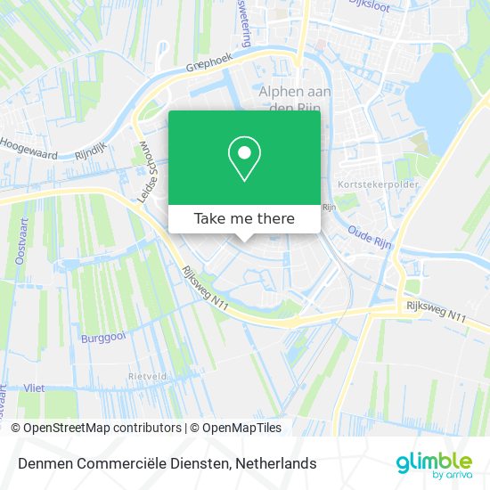 Denmen Commerciële Diensten map