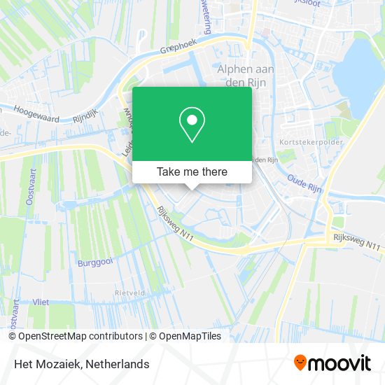 Het Mozaiek map