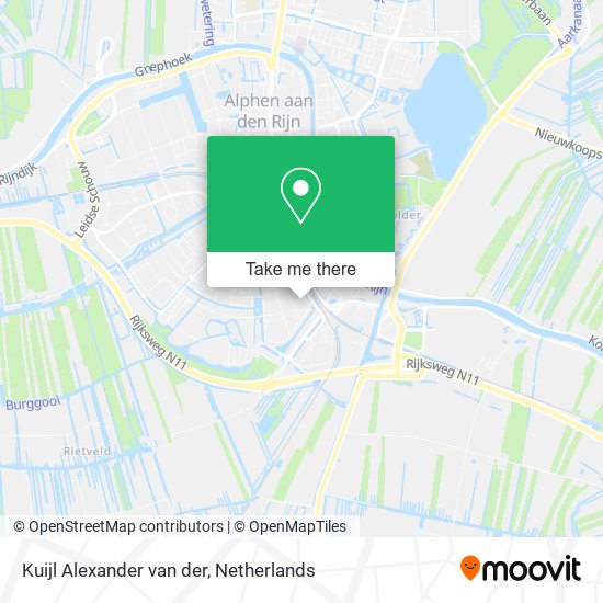 Kuijl Alexander van der map