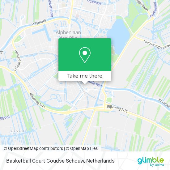 Basketball Court Goudse Schouw map