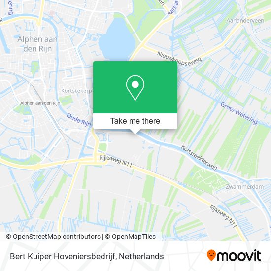 Bert Kuiper Hoveniersbedrijf map