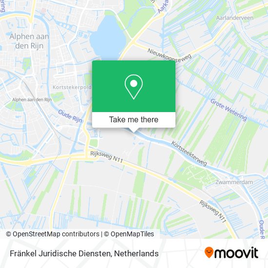 Fränkel Juridische Diensten map