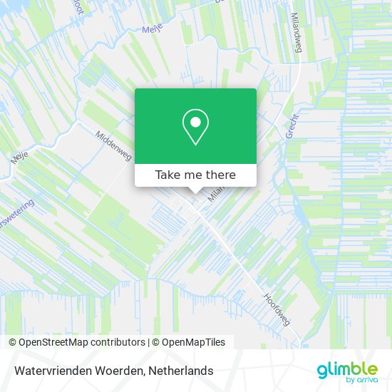 Watervrienden Woerden map