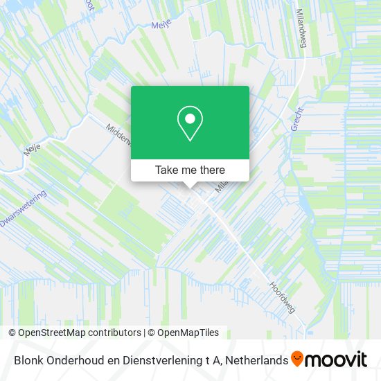 Blonk Onderhoud en Dienstverlening t A map