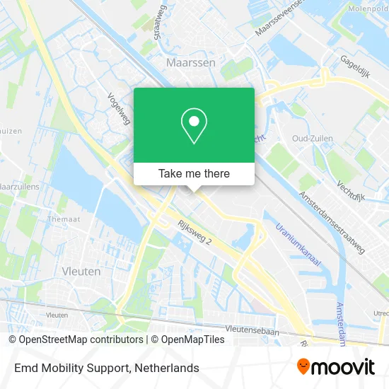 Emd Mobility Support map