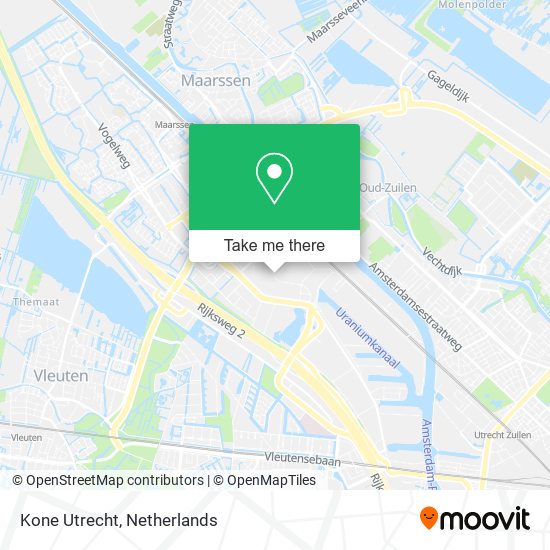 Kone Utrecht map