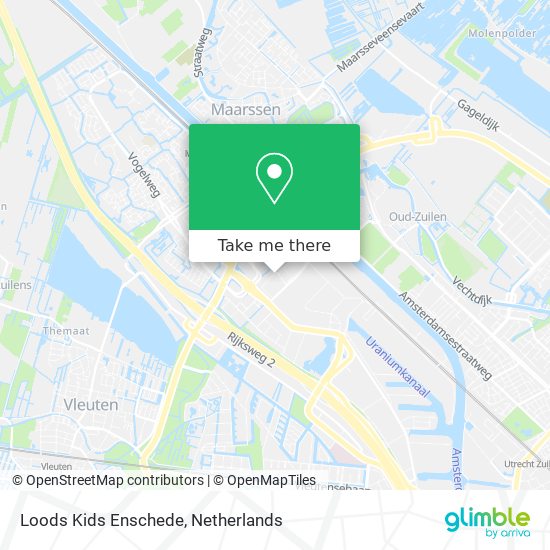 Loods Kids Enschede map