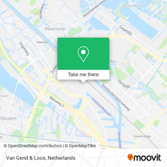Van Gend & Loos map