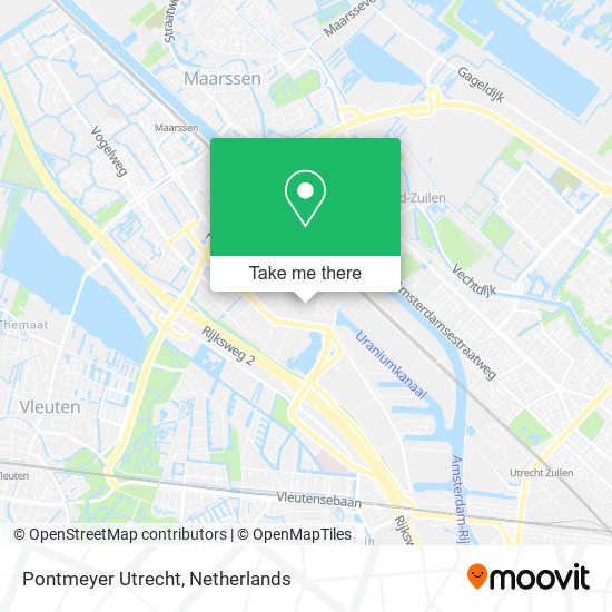 Pontmeyer Utrecht map