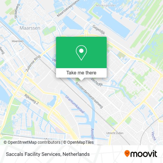 Saccals Facility Services map