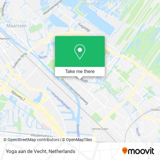 Yoga aan de Vecht Karte