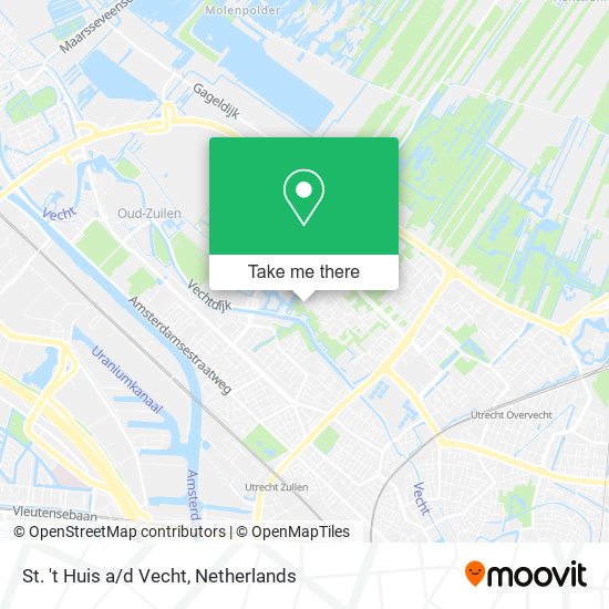 St. 't Huis a/d Vecht map