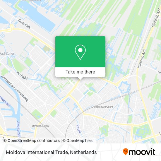 Moldova International Trade Karte