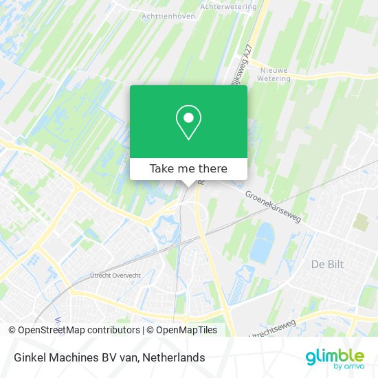 Ginkel Machines BV van Karte