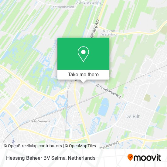 Hessing Beheer BV Selma map