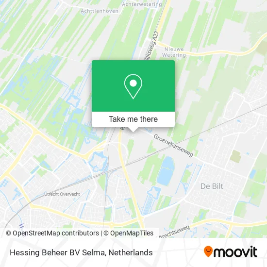 Hessing Beheer BV Selma map