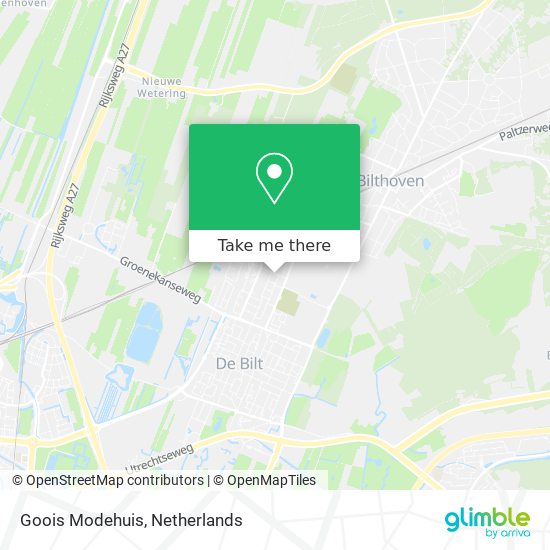 Goois Modehuis map