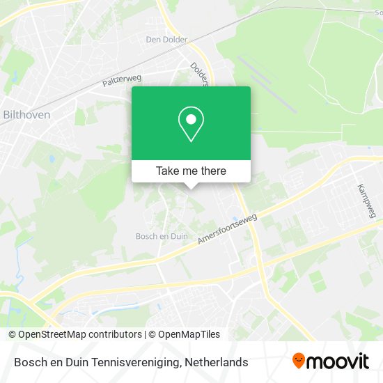 Bosch en Duin Tennisvereniging map