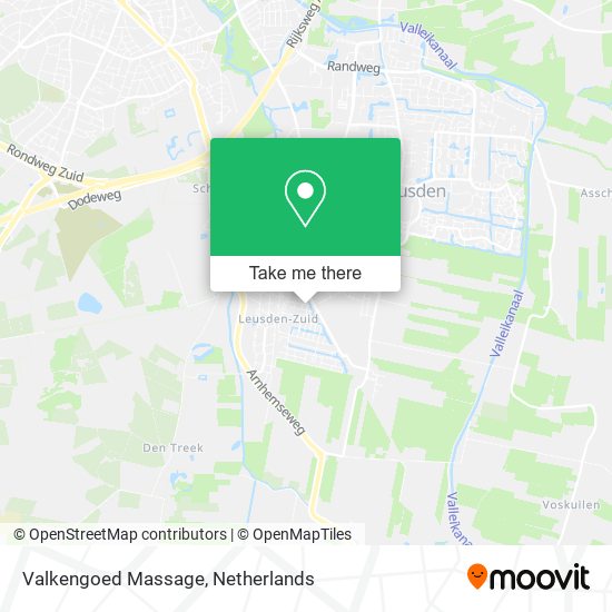 Valkengoed Massage map
