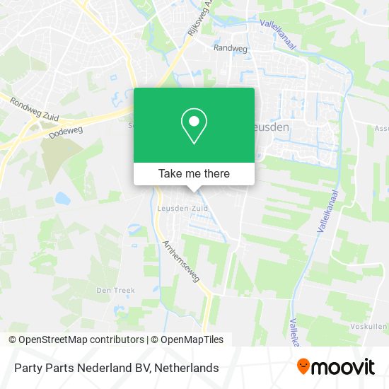 Party Parts Nederland BV map