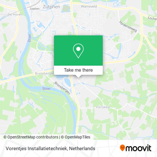 Vorentjes Installatietechniek Karte