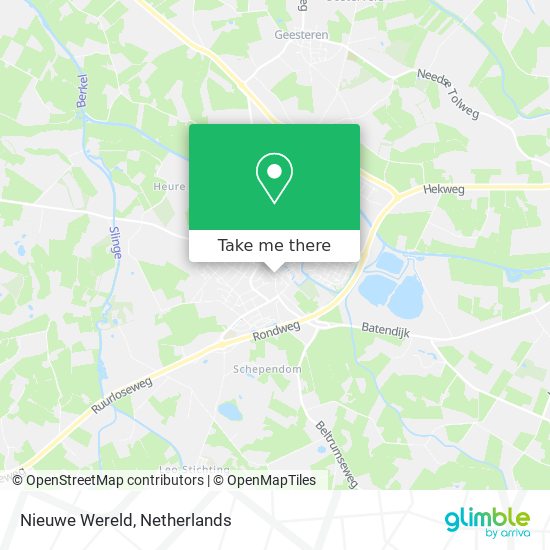 Nieuwe Wereld map