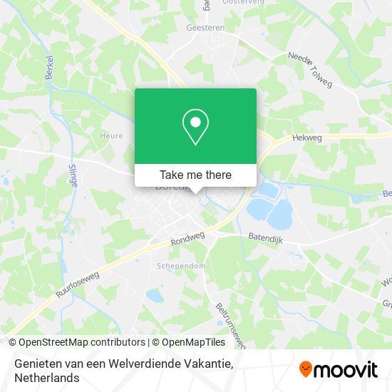 Genieten van een Welverdiende Vakantie map