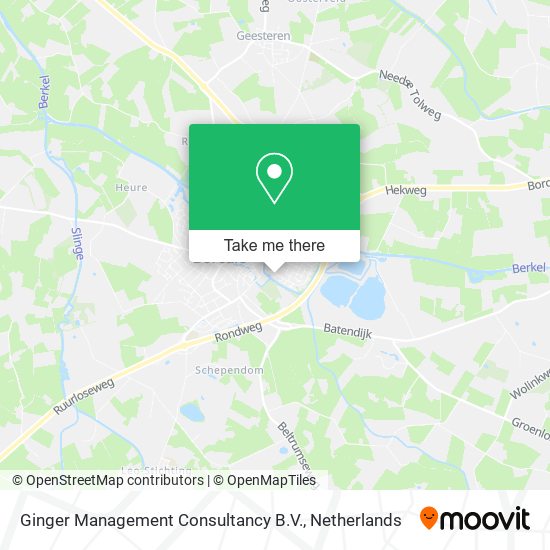 Ginger Management Consultancy B.V. map