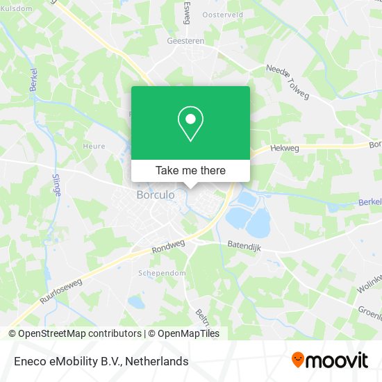 Eneco eMobility B.V. map