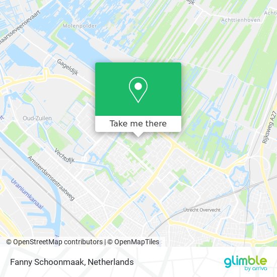 Fanny Schoonmaak map
