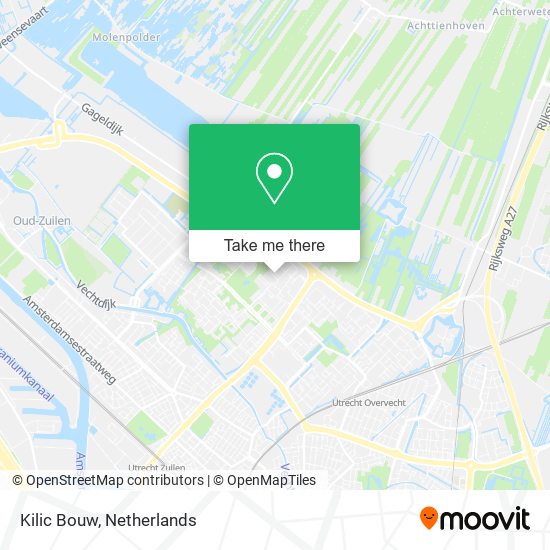 Kilic Bouw map