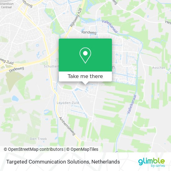 Targeted Communication Solutions map