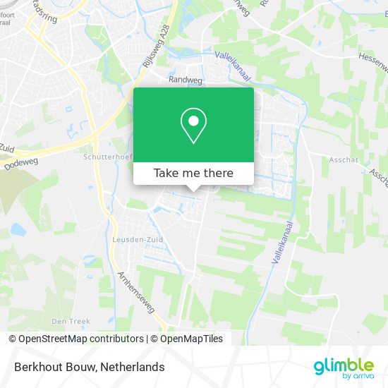 Berkhout Bouw map