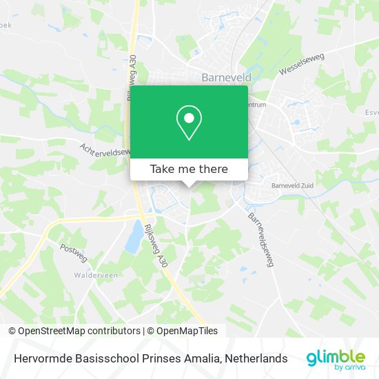 Hervormde Basisschool Prinses Amalia map