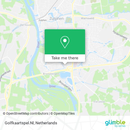 Golfkaartspel.Nl map