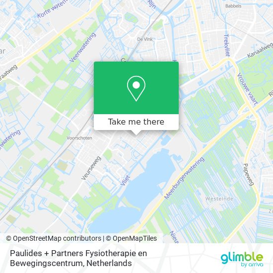 Paulides + Partners Fysiotherapie en Bewegingscentrum map