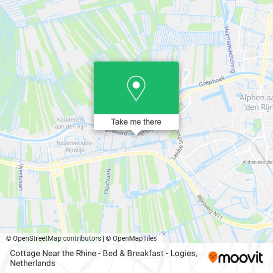 Cottage Near the Rhine - Bed & Breakfast - Logies map