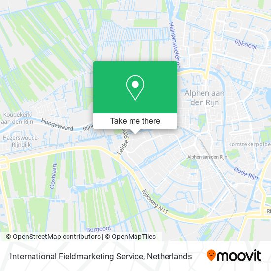 International Fieldmarketing Service map