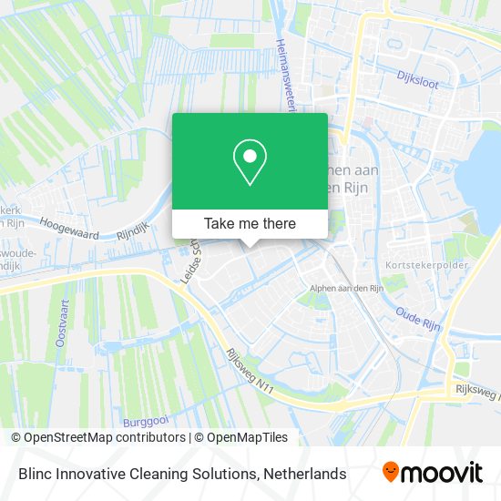 Blinc Innovative Cleaning Solutions map