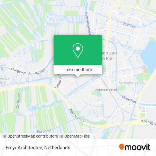 Freyr Architecten map