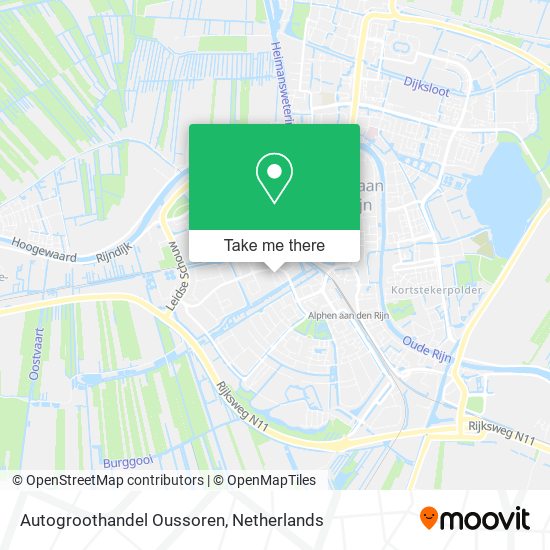 Autogroothandel Oussoren map