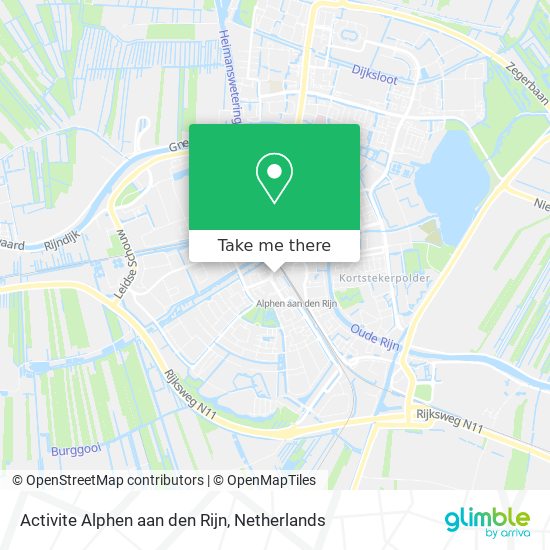 Activite Alphen aan den Rijn Karte