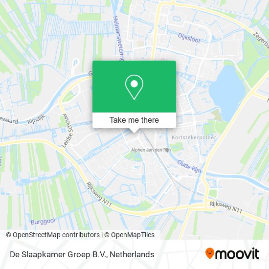 De Slaapkamer Groep B.V. map
