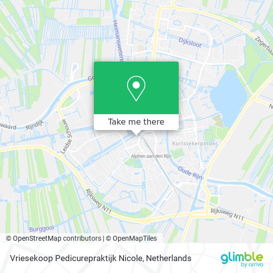 Vriesekoop Pedicurepraktijk Nicole map