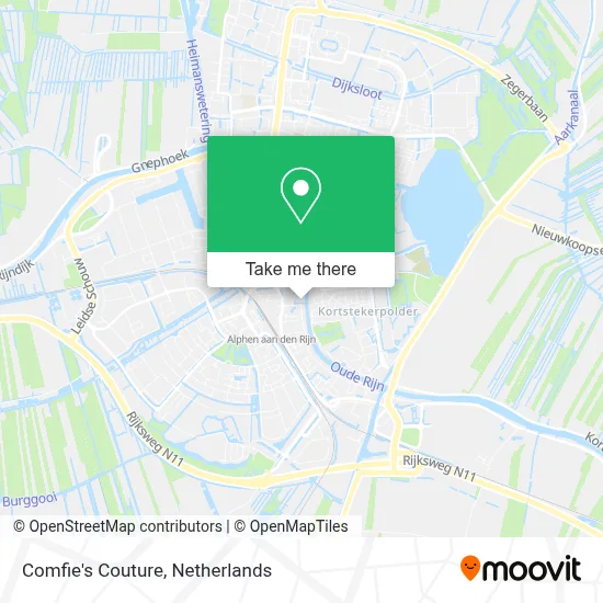 Comfie's Couture map