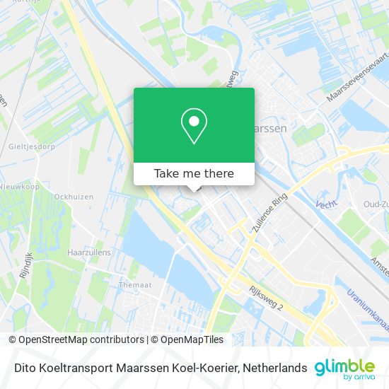 Dito Koeltransport Maarssen Koel-Koerier Karte