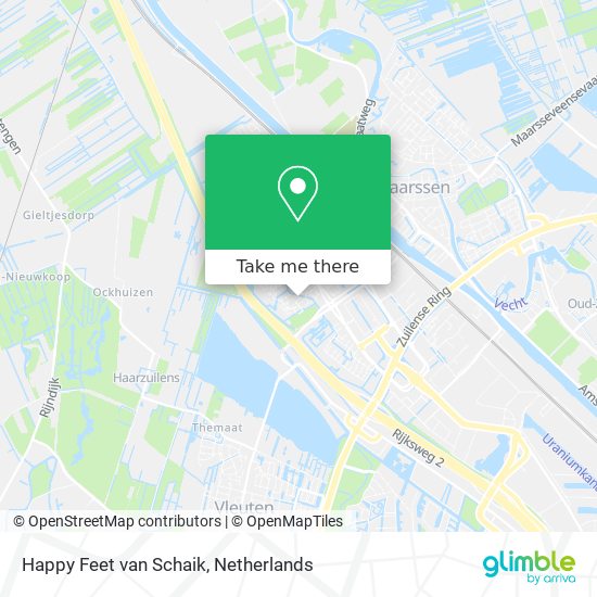 Happy Feet van Schaik map