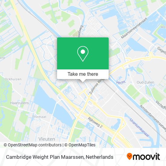 Cambridge Weight Plan Maarssen map