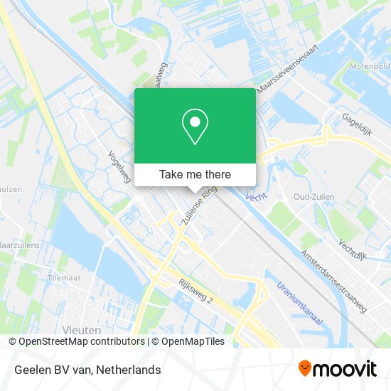 Geelen BV van map